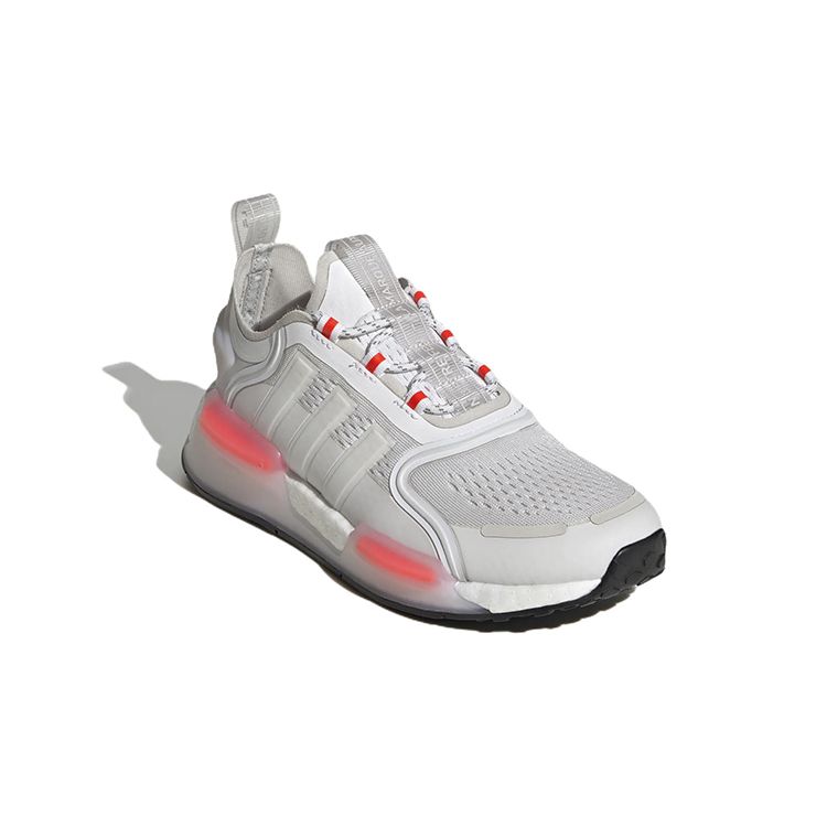 Adidas NMD_R1 V3 J White Solar Red Детские кроссовки Cloud-White GX2034