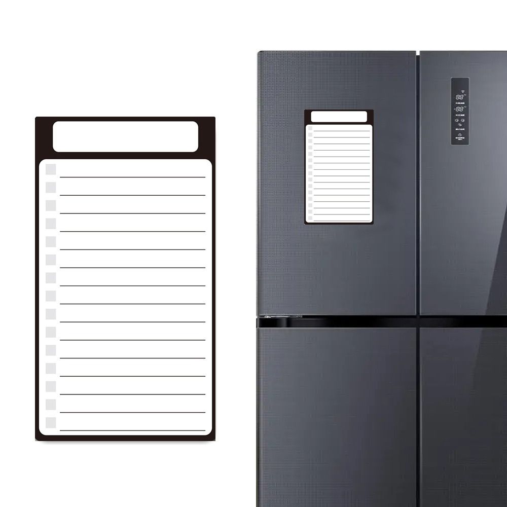 Ежедневник-планер на неделю Магнитный блокнот для холодильника Планер списка покупок Стикер-доска для сообщений Кухня