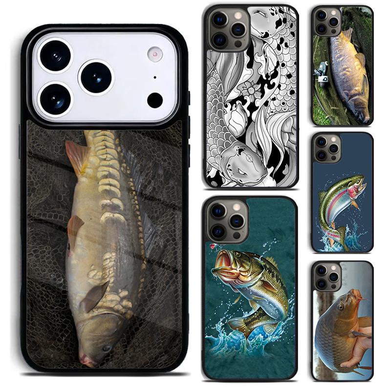 Fishing Box Hunting animal and fishing man Phone Case for iPhone 17 16 15 Pro Max Air 14 13 12 11 Plus Shockproof Cover