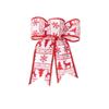 Small Red Vibrant Christmas Bow Adding A Touch Of Color To Festivities Holiday