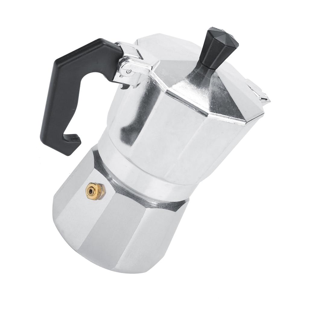 Aluminum Italian Type Moka Pot Espresso Coffee Maker Stove Home Office Use