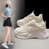 Fashion 2024 New Fashion Sports Shoes Thick Sole Heightened Casual Versatile Women's Shoes Breathable Mesh Running Shoes for Women