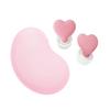 Беруши звуковые Беруши в форме сердца С футляром силиконового типа розового цвета SP-2010-P
