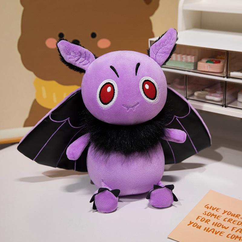 Плюшевая игрушка мотылек в темной тематике, реквизит для Хэллоуина, украшение, подарок, украшение, плюшевая игрушка мотылек