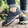 Мужская спортивная обувь, походная обувь, синие кроссовки для мужчин, повседневная спортивная обувь для активного отдыха, противоскользящая, большого размера