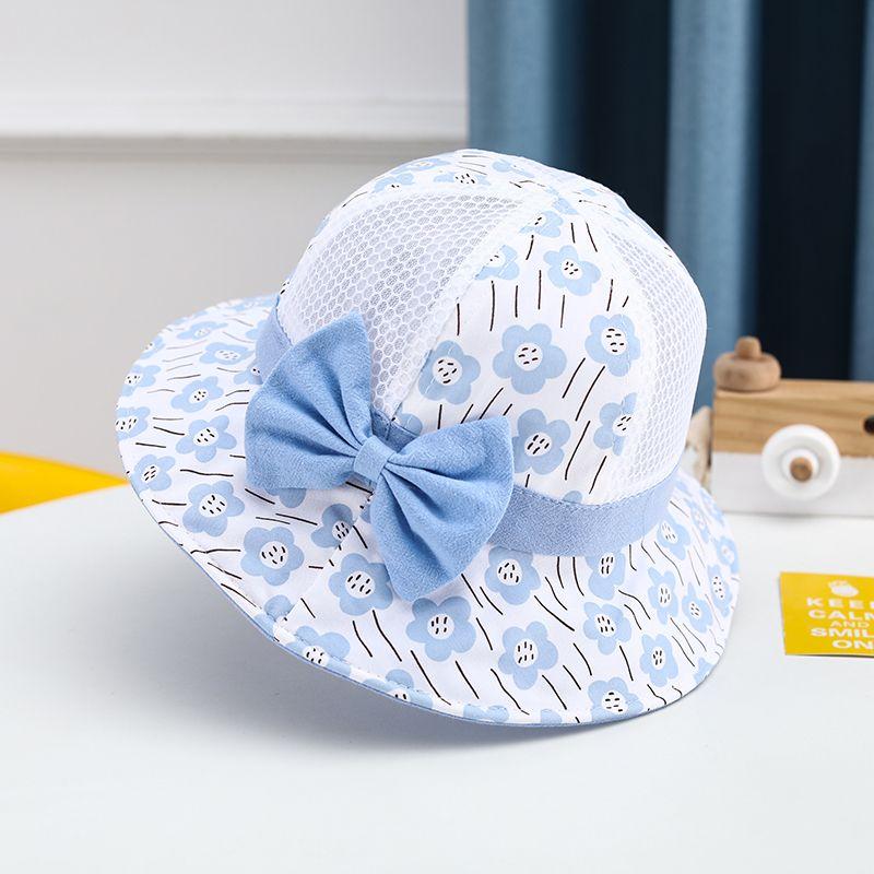 Baby Hat Summer Thin Style Children's Sunscreen Sun Hat Net Fisherman Hat Boys and Girls Baby Sun Hat Summer Style