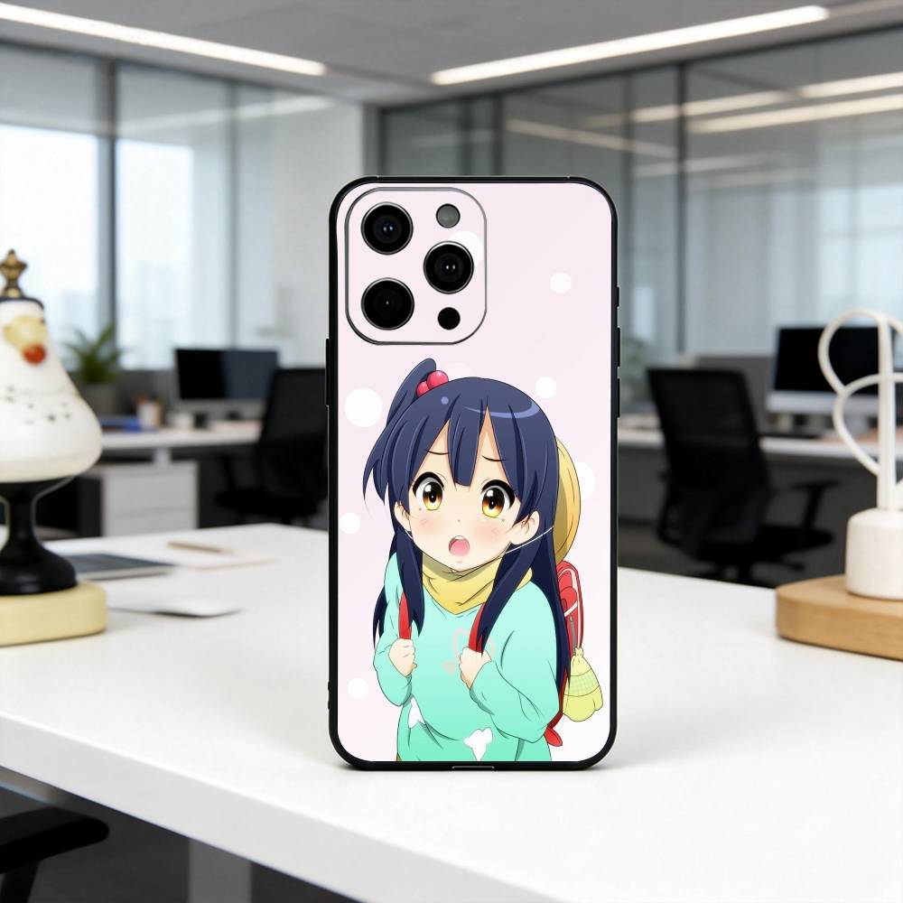 T-Tamako Market K-Kitashirakawa Phone Case For iPhone 17,16,15,14,13,12,11 Plus,Pro Max,XS,Soft Silicone Black Cover