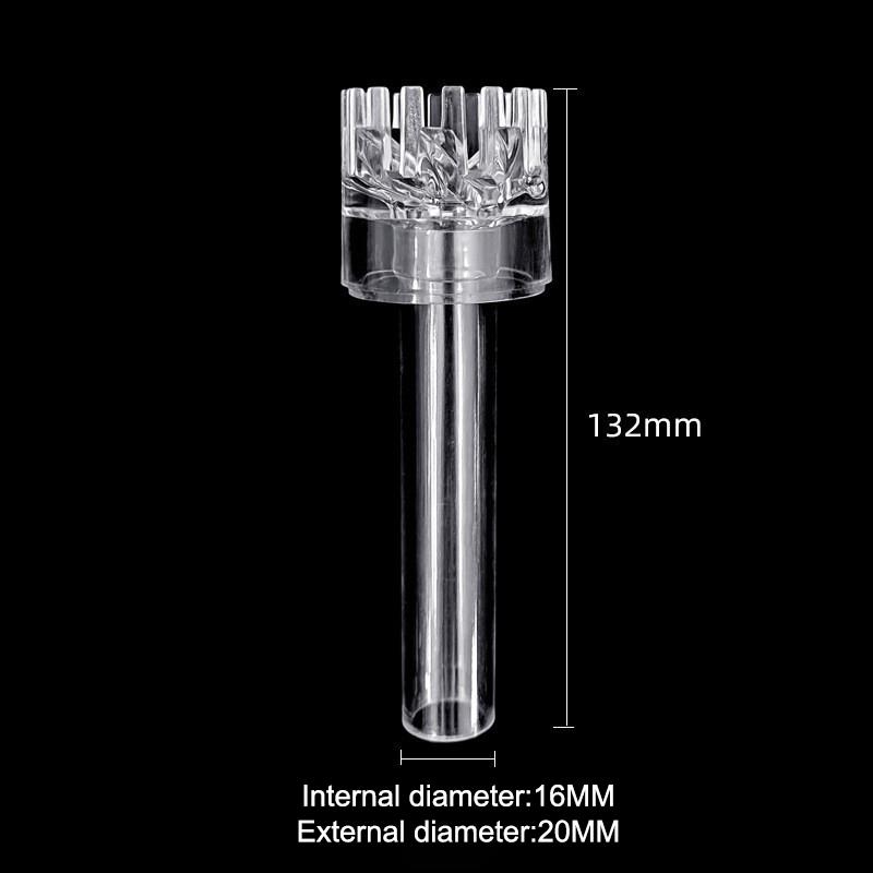 Аквариумный скиммер Акриловый лилийный патрубок Spin Surface Inflow Water Plant Filter