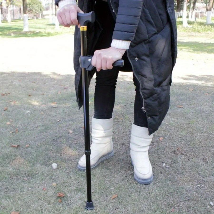 1PC Walking Stick Stand-up Handrail - Elderly Walking Stick Auxiliary Handle Accessory, Hiking Stick Hook Accessory, Hiking Tool, Standing Assistance