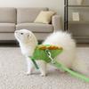 Cartoon Ferret Vest Harness Dragon Design Guinea Pig Safety Vest Cute Hamster Chest Strap Walking