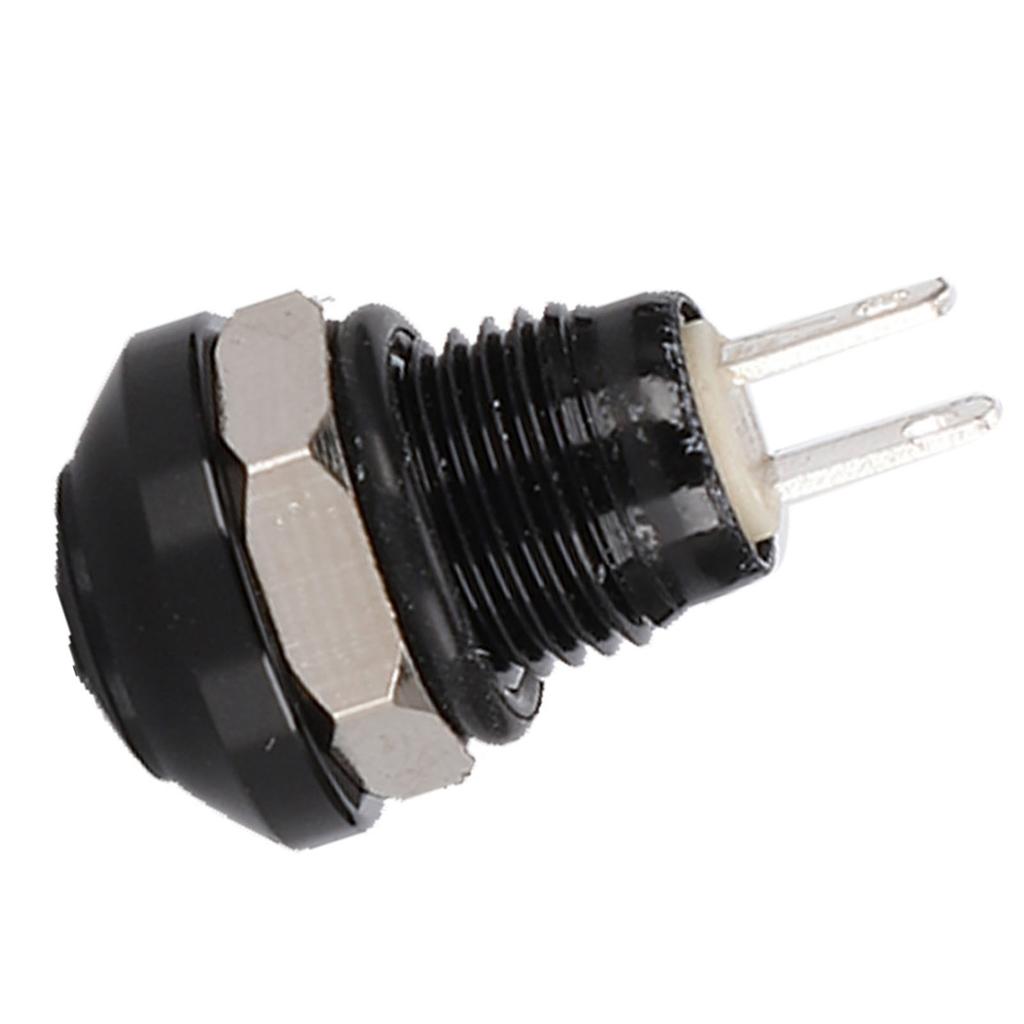1A 24V 8mm Mini Waterproof Car Momentary Push Button Power Switch Zinc Aluminium Alloy