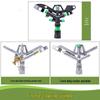 1" 360° Zinc Alloy Rotary Sprinkler for Irrigation in Lawns, Farmlands, and Gardens