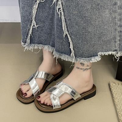 Мода 2025 Лето Женские Сандалии Обувь Вечеринка Женская Обувь Шлепанцы Сандалии Женские Сандалии Женская Нескользящая Обувь Женские Тапочки Женские