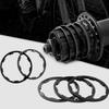8Pcs Aluminum Alloys Bicycles Bottom Bracket Washer Bicycles Cassettes Spacers Flywheels Hub Spacers for Mountain Bike