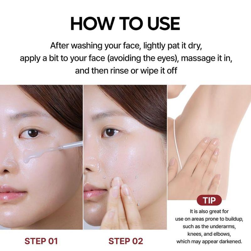 Dr.Melaxin Отшелушивающая ампула Peel Shot Exfoliant White Rice