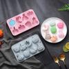 Силиконовая форма для выпечки торта, пищевой силикон, инструменты для выпечки, форма для сахара, форма для шоколада, помадки