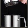 TXCAOT Oil Pot Filter, Stainless Steel, Oil Strainer, Filters Oil Residue, Kitchen Supplies, Oil Strainer Pot, Oil Strainer, Kitchen Supplies, Filters