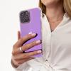 Hurtel Aurora Opalescent Gel Case iPhone 13 Purple