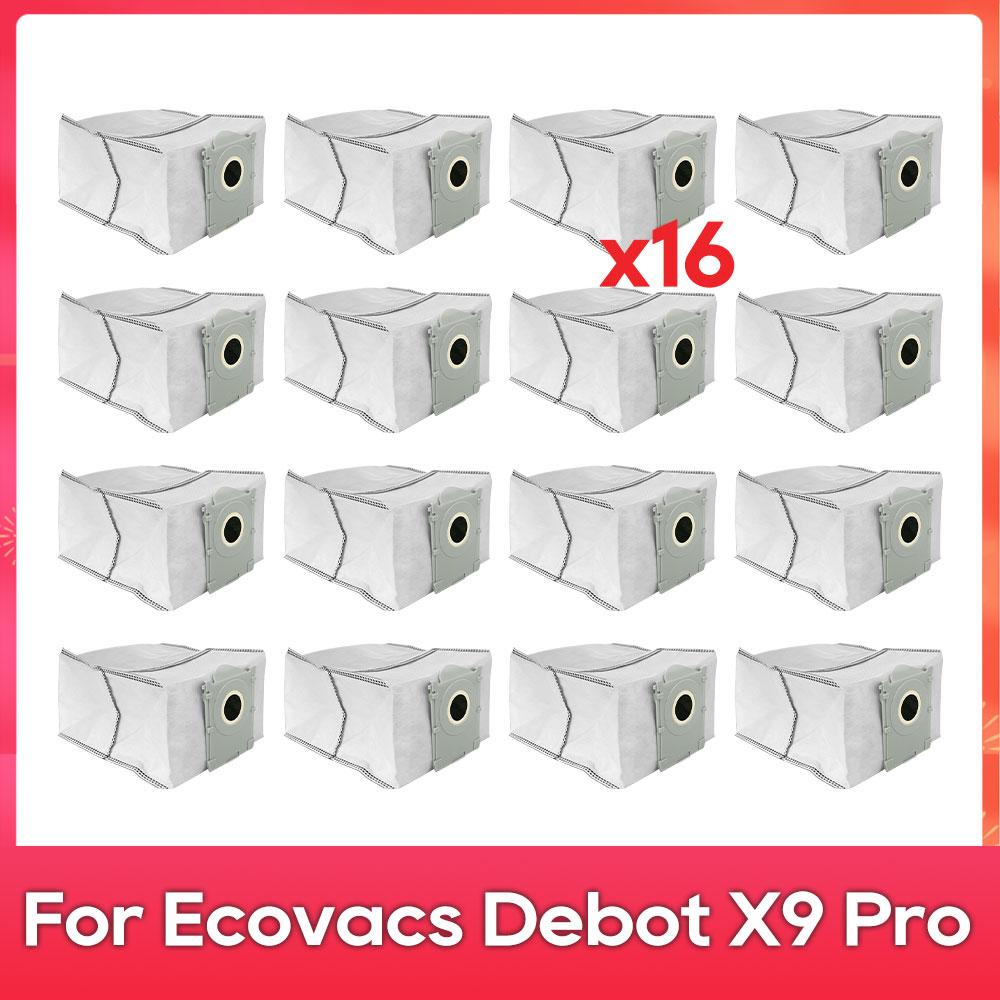 Fit For ( ECOVACS X9 PRO OMNI / X9 Pro ) Spare Parts Accessories Filter Main Side Brush Roller Mop Dust Bag
