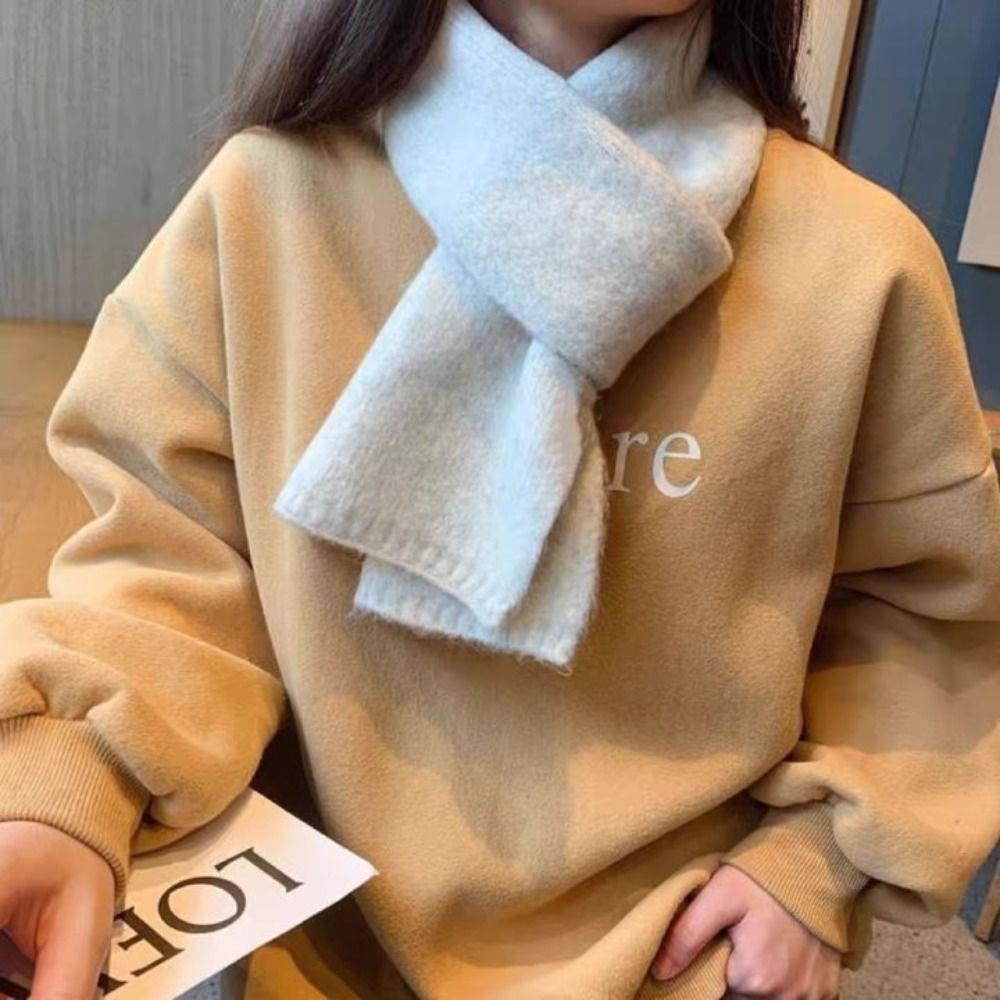 Apparel Accessories Korean Style Scarf Warm Wrap Autumn Winter Shawl Scarf Women Scarf Thick