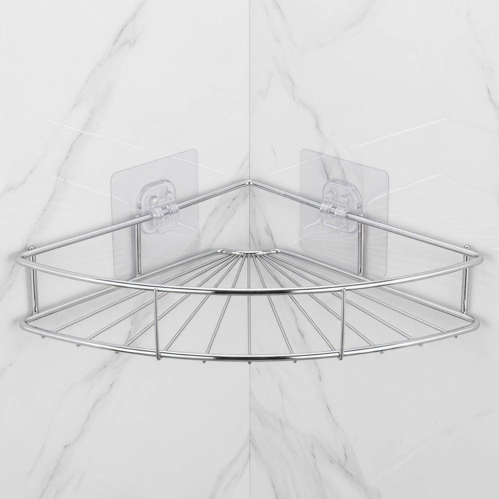 Triangular Design Corner Bathroom Shelf Bathroom Rack Organizer  Bathroom Kitchen Shower