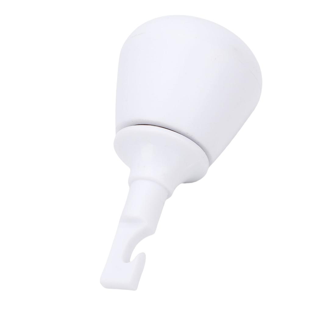 Rolling Ball Hook Style Cane Tip Conical Shaped White Rolling Cane Tip Replacement White