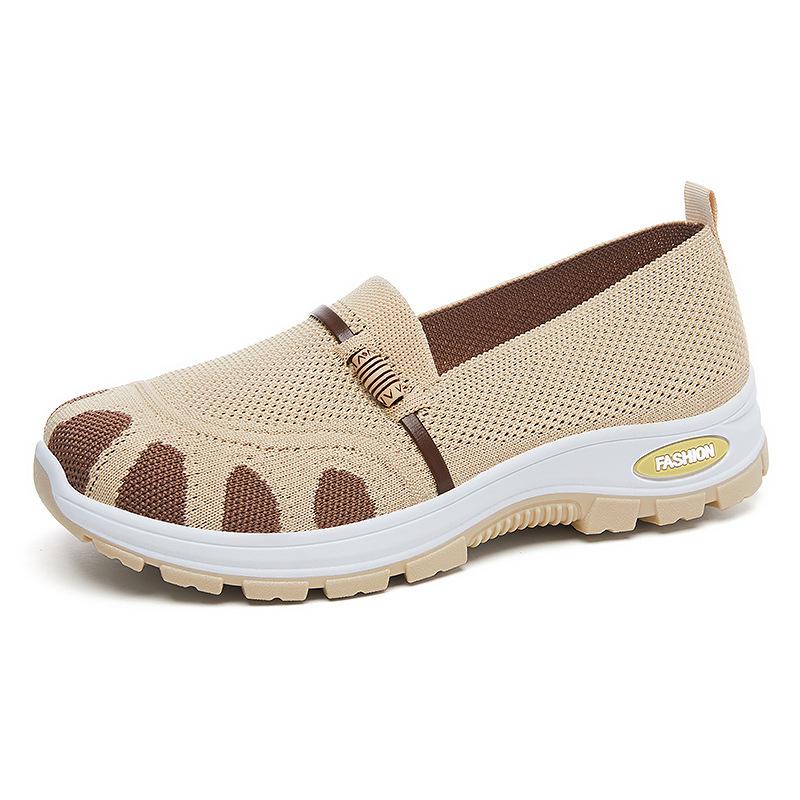 Туфли женские универсальные летние новые женские туфли мягкая подошва не устают ноги повседневная обувь одна педаль мягкая подошва старая Пекинская тканевая обувь женская