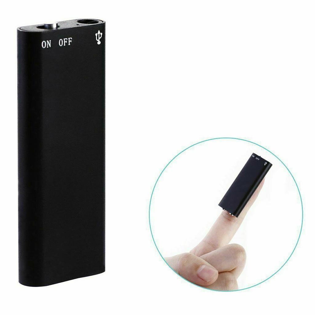 Classic Rechargeable Recording Pen Audio Recording Device, Up To 50 Hours Of Recording, With Headphones And Sound Sensors