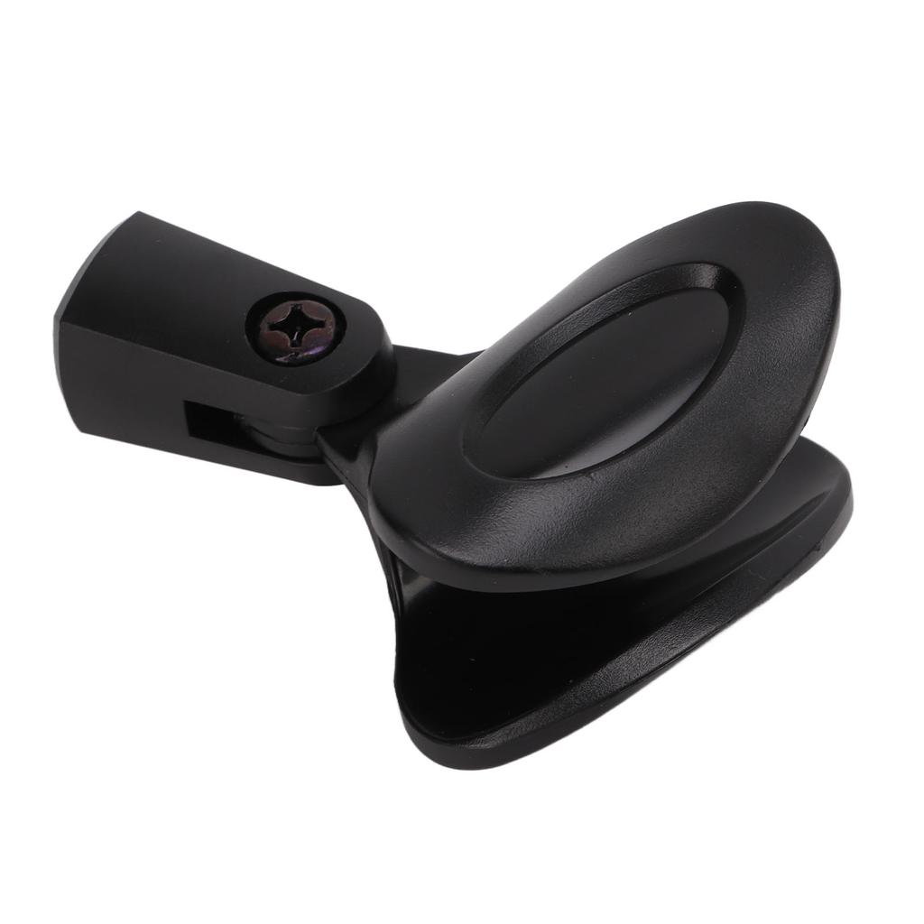 Mic Stand Clip R7 Microphone Holder Mount Adjustable 5 8in Screw Hole Plastic for Wired Wireless Mic