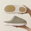 Elderly Non-slip Cotton Slippers Women's Autumn and Winter New Couples Home Indoor Velvet Warm Confinement Household Wool Slippers Men