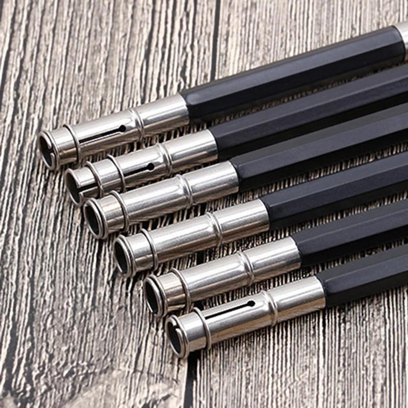 1 Pcs Adjustable Size Dual Head /Single Head Pencil Extender Holder Sketch School Office Painting Art Write Tool for Writing Gift