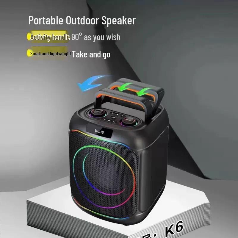 Aiwa K6 Bluetooth-колонка для караоке на открытом воздухе и дома с высокой громкостью