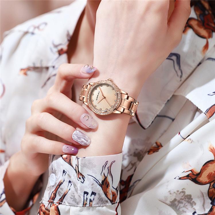 CRRJU-2198 Women's Watch Casual Business Fashion Personality Watch Men's Watch Student Watch Simple