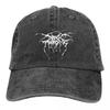Печатная Кепка Darkthrone Настоящая Норвежская Бейсболка Блэк Металл Для Улицы Тренажерного Зала Козырек От Солнца Стиранные Хип-Хоп Кепки Мужские Винтажный Дизайн Бейсболки