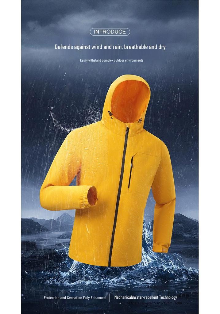 2026 Unisex Windproof & Waterproof Mountaineering Jacket