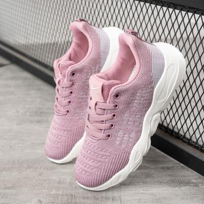 Осенние новые женские сетчатые кроссовки Huili, дышащие спортивные кроссовки для мам, мягкая подошва, дышащие модные модные туфли 0253