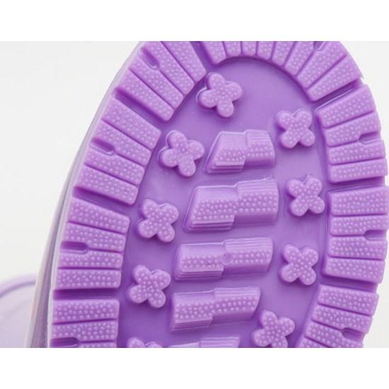 Girls' Kuromi Honey Heart Rain Boots 10011, a Popular Character In Korea