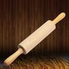 1pc Classic Wood Rolling Pin with Kneading Mat, Heavy for Baking Rolling Dough, Christmas Thanksgiving Mother's Day Baking Gift