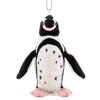COLORATA Humboldt Penguin Plush Mascot (Realistic Bird with Chain) Cute Bird Penguin Keychain Doll Gift (Twice Tested)  Christmas Present