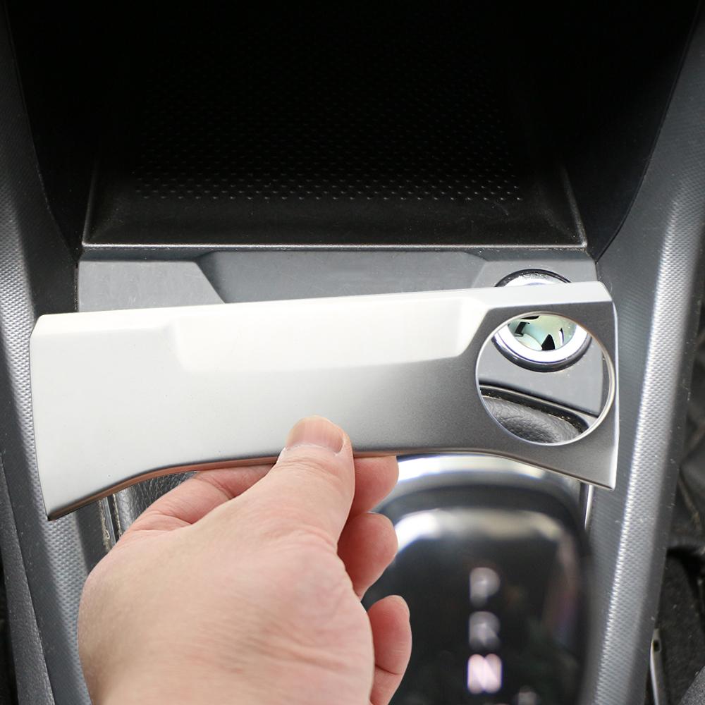 Наклейка на прикуриватель для Volkswagen VW Tcross T-Cross 2018 2019 2020 2025 2025 2025 Аксессуары для крышки прикуривателя