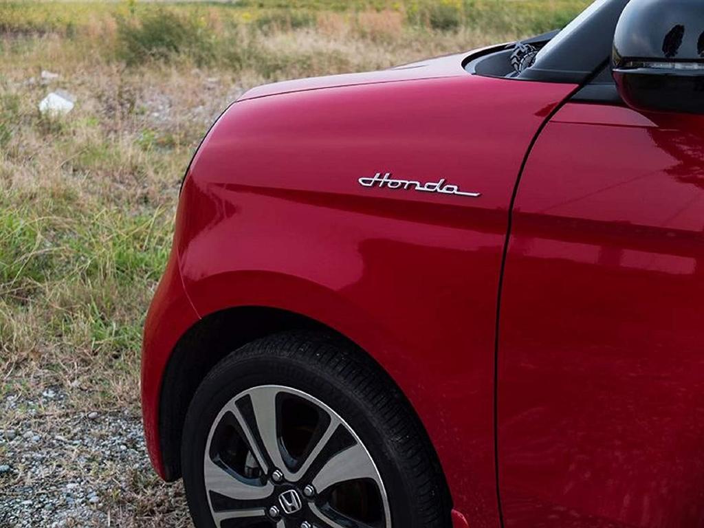 Chaojibao 1pc Honda Classic Emblem Plated Cursive 215mm*23mm (Silver)