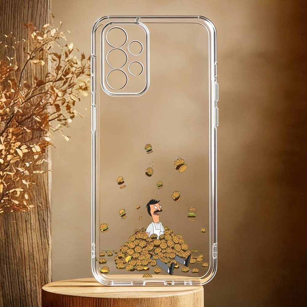 Чехол для телефона B-Bob's B-Burgers-RS для Samsung Galaxy A71, A70, A52, A51, A40, A30 Прозрачная крышка