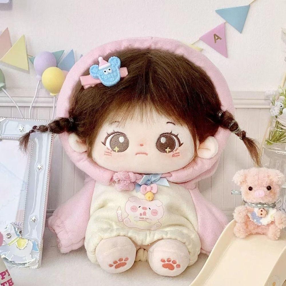 Pretty 20cm Cotton Doll Clothes Cute Girls Brithday Gift Trendy Hoodie (Only Clothes)