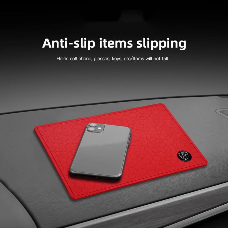 PVC Car Non Slip Mat Dashboard Phone Anti Slip Gel Pad For Peugeot 206 307 308 207 3008 208 407 508 2008 5008 301 406 408 607