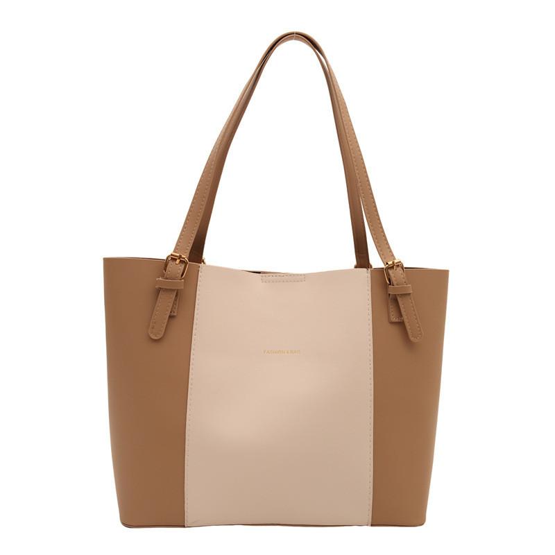 Stylish Retro Minimalist Pu Tote Bag For Women With Spacious Design For Everyday Use