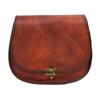 Vintage Style Women Genuine Brown Leather Crossbody Shoulder Bag Handmade Purse