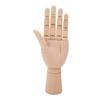 Wood Mannequin Hand Flexible Joints Fingers Drawing Mannequin Hand for Home Decorations Sketching