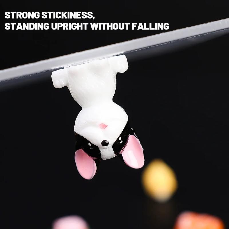 Clear Gel Glue Pads Double-sided Adhesive Invisible Dots Waterproof No Traces Patches Balloons Doll Foot Fixed Acrylic Sticker(13*8mm)