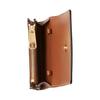 Burberry Vintage Check Leather Trifold Wallet With Gold Hardware For Daily Use