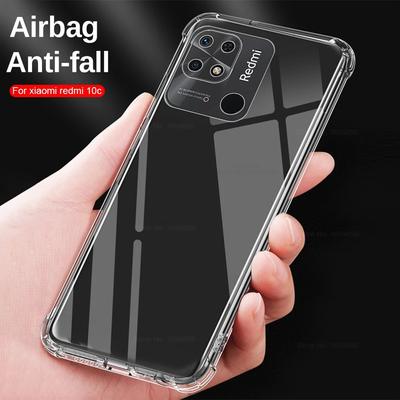 Чехол с подушкой безопасности, прозрачная задняя крышка для Xiaomi 12T PRO Redmi 10c 10A 10S 11 11S 9 9S 9A 9T A1 + противоударные мягкие силиконовые чехлы для телефонов